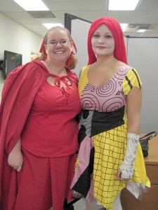 Halloween_Nova_Lisa Red Riding Hood, and Sally from The Nightmare Before Christmas