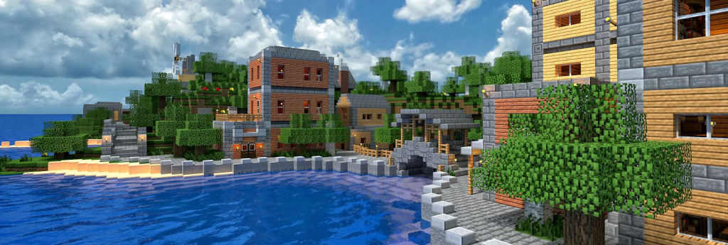 Minecraft City City in Minecraft