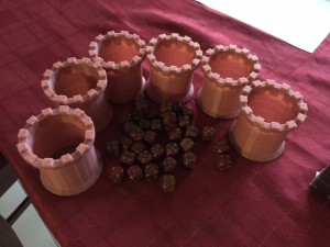 3d printing, dice cup, token holder